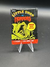 1986 Topps Little Shop of Horrors Trading Card Pack Sealed picture