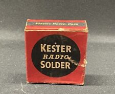 Vintage Kester Radio Solder  Kester Solder Company Chicago Newark USA picture