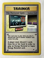 No Removal Gym  Near mint condition ENGLISH  103 /132 Gym Heroes picture