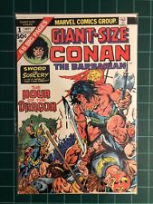 GIANT-SIZE CONAN THE BARBARIAN # 1 - (VF/NM) -THE HOUR OF THE DRAGON - EXCELLENT picture