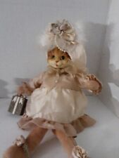 Vtg Heather Hykes Catnip Lilly Resin Head Bendable Limbs Sand Body Artisan Flair picture