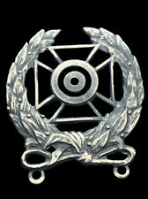 WWll sterling silver Army Expert Weapons Qualification Badge brooch pin vintage  picture