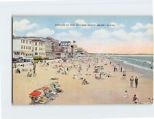 Postcard Bathers At Old Orchard Beach, Maine picture