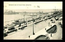 (2999)  P/C 1915 UK  BRIGHTON - BIRDSEYE VIEW OF KING'S ROAD USED picture