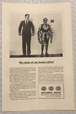 Vintage 1947 National Dairy Products Original Print Ad Full Page - Former Selves picture
