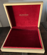 Aurora Box Pen Jubilee 2000 IN Wood Inside Velvet Red Numbered picture