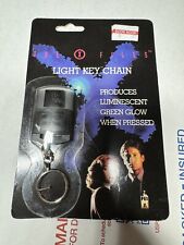 New Vintage The X-Files Collectible Light Key Chain 1996 picture