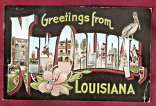 Geetings New Orleans 1942 Postcard New Orleans Louisiana La picture