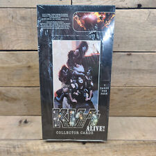 Sealed Box of 36 Packs KISS Alive Band Trading Collector Music Cards NECA 2001 picture