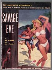 PULP:  Uni Book #60 1953-Savage Eye-Jack Woodford-Good Girl art-violent-VG picture