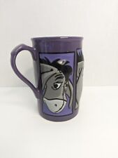 Disney 20oz Large EEYORE Purple 3D Coffee Tea Mug Cup Embossed Winnie the Pooh picture