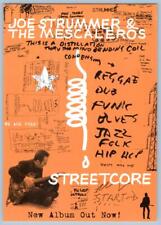 2004 JOE STRUMMER & THE MESCALEROS STREETCORE ALBUM VINTAGE MODERN 4X6 POSTCARD picture