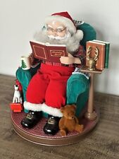 Vintage 1999 Avon Animated Santa Read Me A Story Complete-Tested Works- READ picture