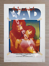 Historic Bad 1977 Movie Advertisment Postcard picture