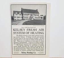 1907 Kelsey Heating System Residence Turner & Kilian Architects Photo Print AD picture