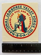 Vintage Original Boy scouts of America 1957 National Jamboree Valley Forge picture