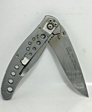 Kershaw 1640 Vapor Silver Pocket Knife Frame Lock Designed by Ken Onion picture