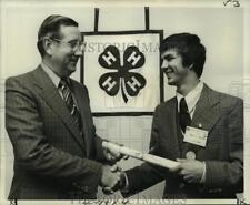 1975 Press Photo Trent J. Fogleman has won a scholarship from a 4-H program. picture