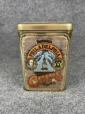 Vintage Collectible Famous Philadelphia Chips Tin / Chenico picture