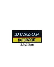 Motorsport Dunlop Brand New Embroidered Sew/Iron On Patch Badge N-1005 picture