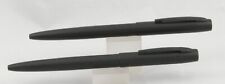 2 Fisher Cap-O-Matic Black Cerakote Finish Ballpoint Pens - Made In USA - New picture