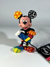 Romero Britto x Disney Mini Mickey Mouse Figurine Miniature 6006085 Open Box picture