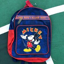 90s Vintage Mickey Mouse Backpack School Bag Disney picture