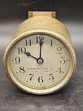 Antique Early 1900s Minneapolis 77 Clock 8 Day 7 Jewel Untested picture