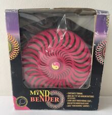 Vintage 90s Mind Bender Electronic Spinning Spiral Black Light Psychedelic picture