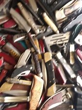 Huge Lot Of Knives - Assorted Brands - About 15 Pounds. picture
