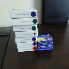 Levenger & Pelikan Standard Ink Cartridges About 110 Some New Some Used Read Des picture