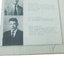 Vtg Yearbook 1949 Monticello Hurricanes, belonged to SMA William A. Connelly picture