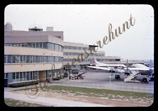 Pittsburgh Airport Aircraft Eastern 35mm Slide 1950s Red Border Kodachrome picture