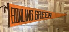 Vintage Bowling Green University Wool Felt Pennant 27” picture