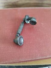 Vintage Durham Industries Miniature Metal Antique Phone Ear Piece Only picture
