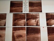 LES INVALIDES PARIS WORLD WAR WW1 1914 5 GLASS PLATES 45x107 STEREO VIEWS picture