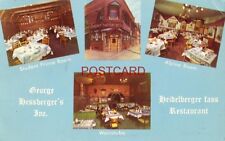 four views of GEORGE HESSBERGER'S HEIDELBERGER RESTAURANT, CHICAGO 1962 picture