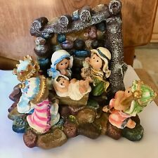 Nativity Children's Pageant Resin Christmas Nativity, Jesus EXCELLENT CONDITION picture