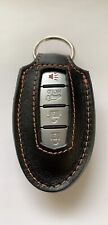 Luxury Veg Tan Leather Key Fob Pouch For Nissan/INFINITI OEM Keys - Lot of 10 picture