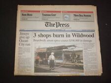 1993 SEP 4 THE PRESS NEWSPAPER-ATLANTIC CITY, NJ- 3 WILDWOOD SHOPS BURN -NP 8294 picture