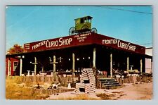 Hardy AR, Frontier Curio Shop, Arkansas Vintage Postcard picture