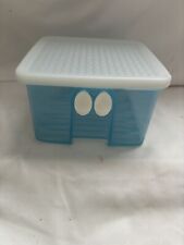 Tupperware Fridge Smart Vented Vegetable Storage Container Blue 3995A-1  3994A-1 picture