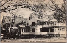 1940s NEW CANAAN, Connecticut Postcard 