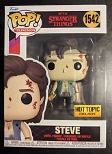 Funko Pop Steve #1542 Bloody - Stranger Things - Hot Topic Exclusive - NIB picture