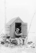 Fisherman Preparing His Line Before Angling France 1908 Old Photo picture