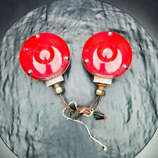 NOS Signal Stat 3702 E37ST Red Stop Turn Lamp Chrome Housing picture