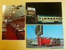 Andy's Diner Presidential FDR Railroad Car Seattle WA-Postcards 2 Out 1 Interior picture