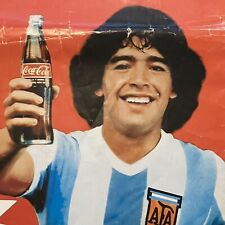 Maradona Coke Bottle Cap Album & 45 Crowns, Complete Set - Argentina, 1982 picture
