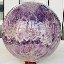 6680g Natural Dream Amethyst Quartz Crystal Sphere Ball Healing picture