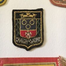 Vintage Chalon-sur-Saône France Travel Patch 7/9/22 picture